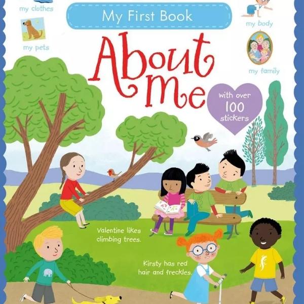 Các đầu truyện tiếng anh cho bé có hình ảnh minh họa đơn giản, dễ học 10 My First Book About Me